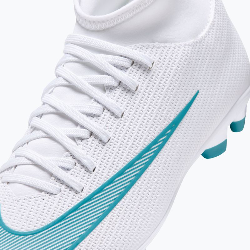 Детски футболни обувки Nike Mercurial Superfly 11 Club Jr MG white/dusty cactus 5