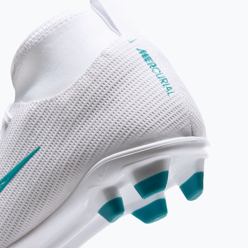 Детски футболни обувки Nike Mercurial Superfly 11 Club Jr MG white/dusty cactus 6