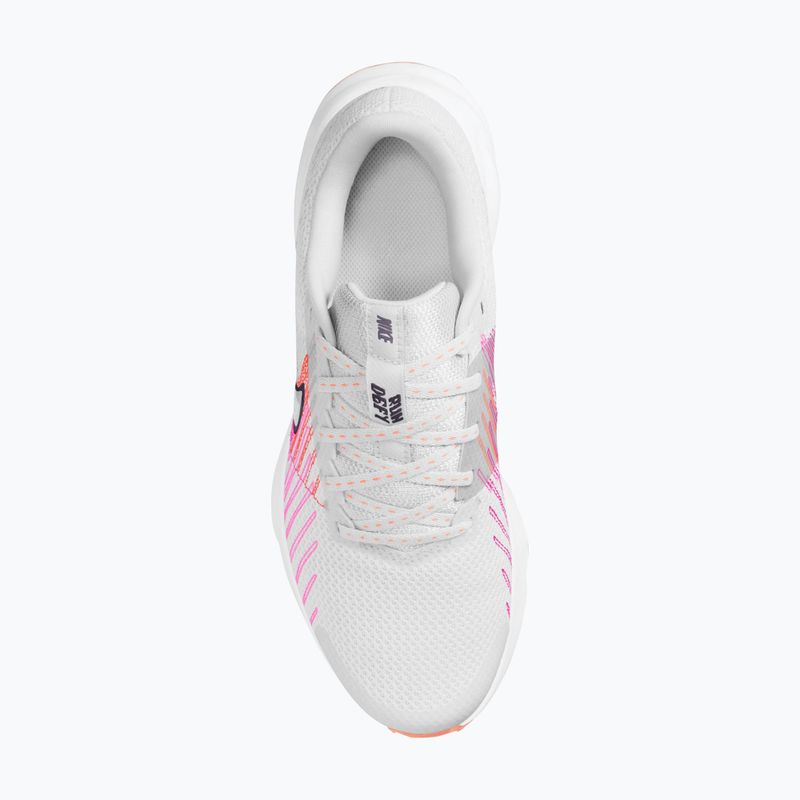 Дамски обувки за бягане Nike Run Defy white/hyper pink/crimson bliss/gridiron 4