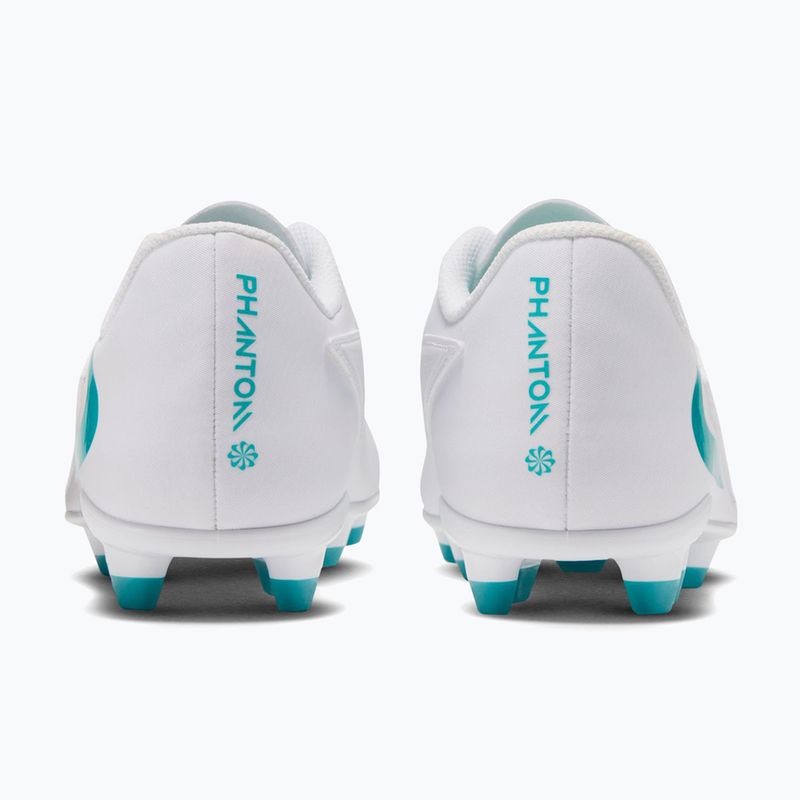 Детски футболни обувки Nike Phantom 6 Low Club Jr MG white/white/dusty cactus 2