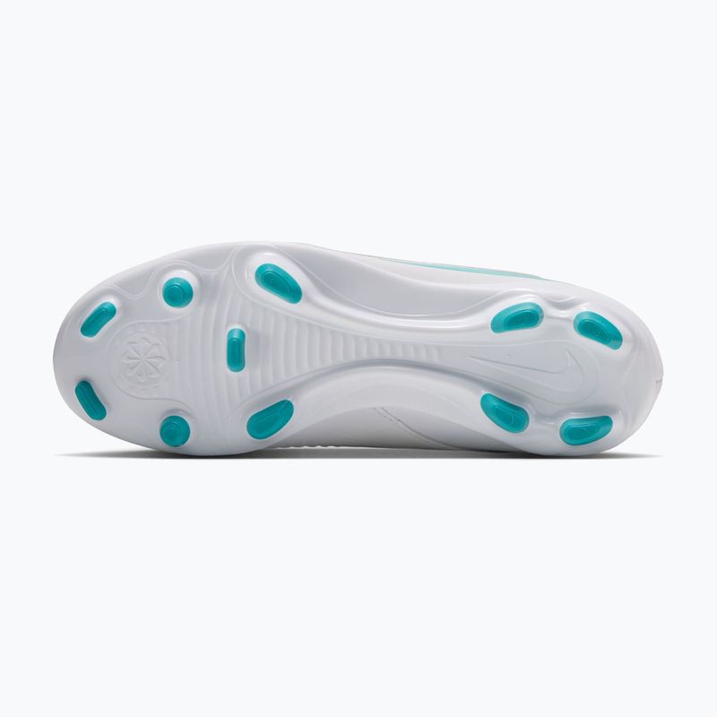 Детски футболни обувки Nike Phantom 6 Low Club Jr MG white/white/dusty cactus 4