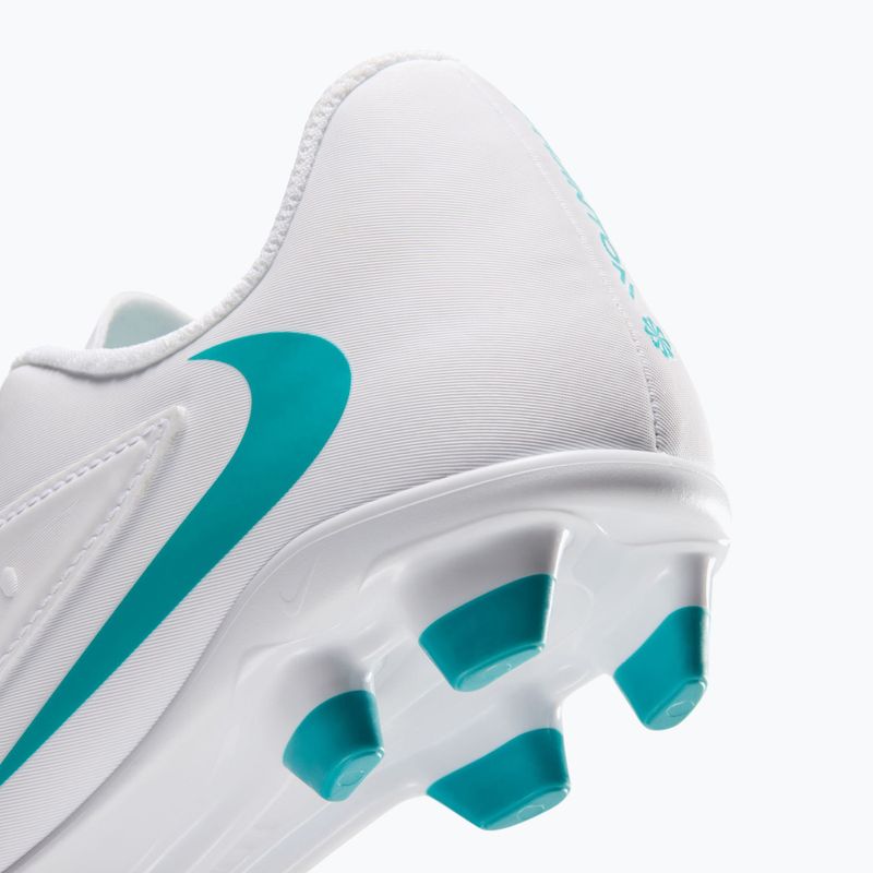 Детски футболни обувки Nike Phantom 6 Low Club Jr MG white/white/dusty cactus 6