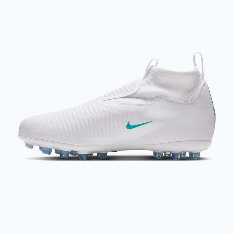 Детски футболни обувки Nike Phantom 6 High Academy AG white/white/dusty cactus 2