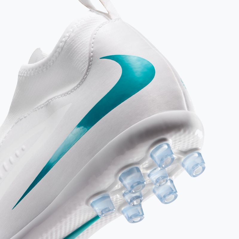 Детски футболни обувки Nike Phantom 6 High Academy AG white/white/dusty cactus 8