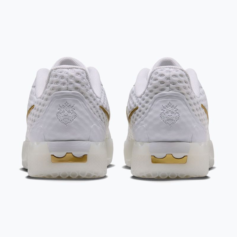 Мъжки обувки за баскетбол Nike LeBron Witness X white/white/photon dust/metallic gold 3