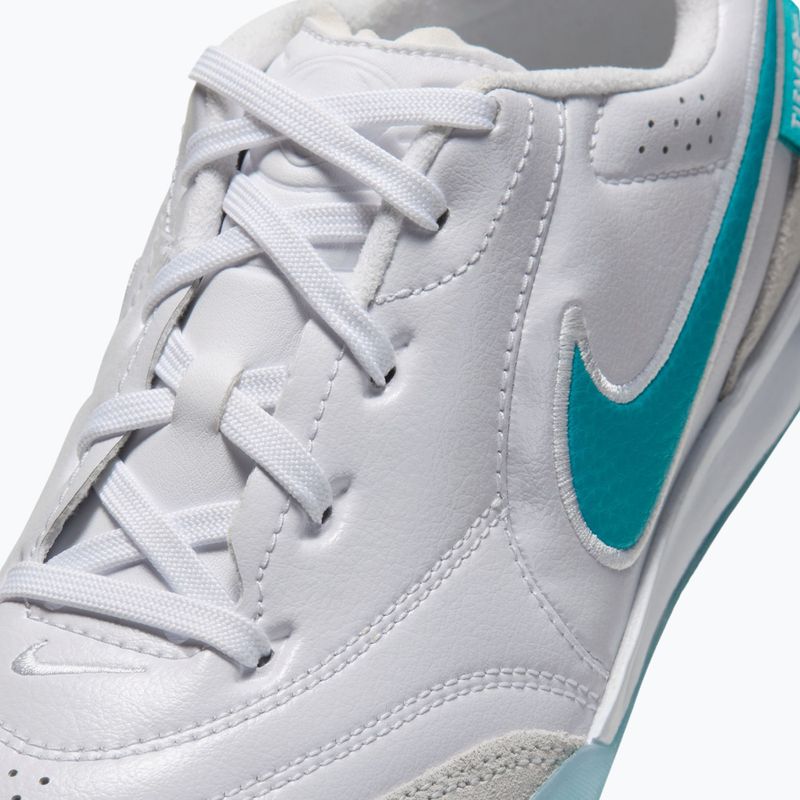 Детски футболни обувки Nike Tiempo Streetgato Jr white/white/dusty cactus 5