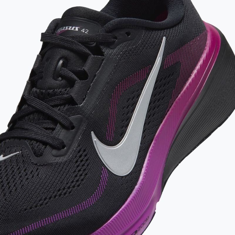 Дамски обувки за бягане Nike Pegasus 42 black/vivid purple/metallic silver 5