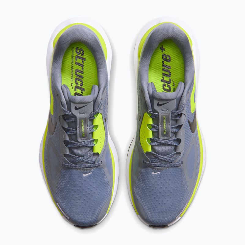 Мъжки обувки за бягане Nike Structure Plus Cool Grey/Lemon Venom/White/Black 4