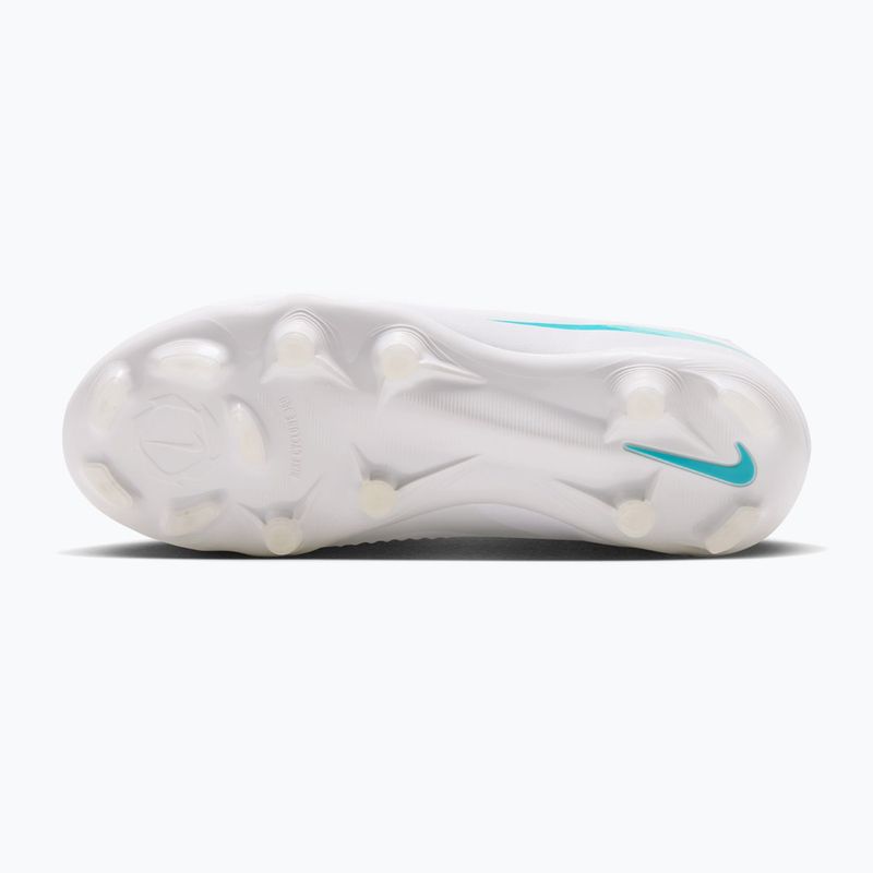 Детски футболни обувки Nike Phantom 6 High Academy Jr FG/MG white/white/dusty cactus 4