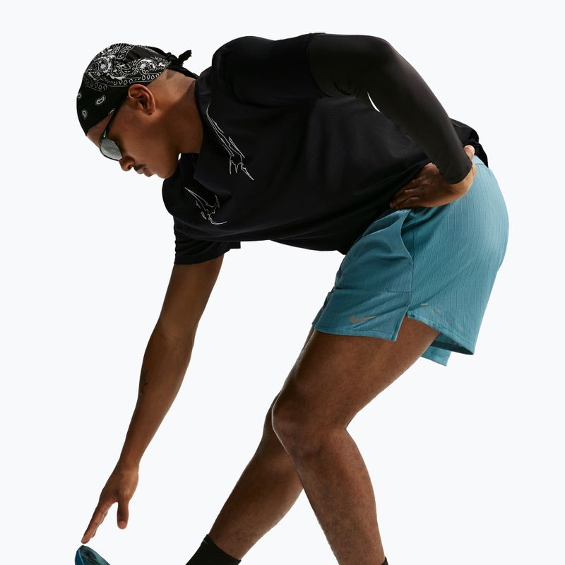 Мъжки шорти за бягане Nike Stride smokey blue 6
