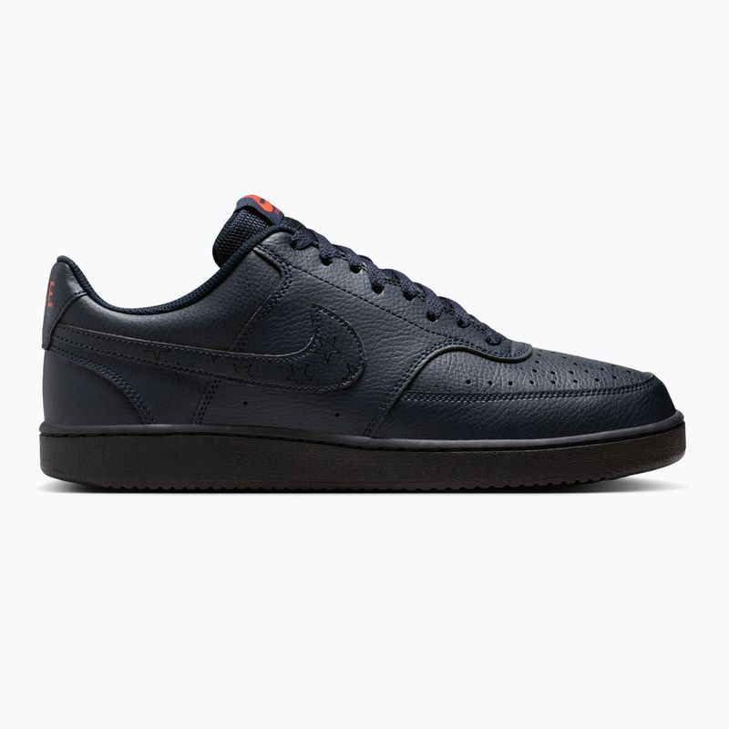 Мъжки обувки Nike Court Vision Low Next Nature dark obsidian/picante red/dark obsidian
