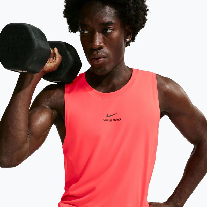 Мъжка тренировъчна тениска Nike Pro Training Dri-Fit laser crimson/black 4