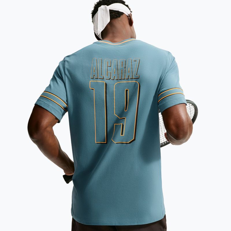 Мъжка тениска Nike Court Dri-FIT Cotton smokey blue 5