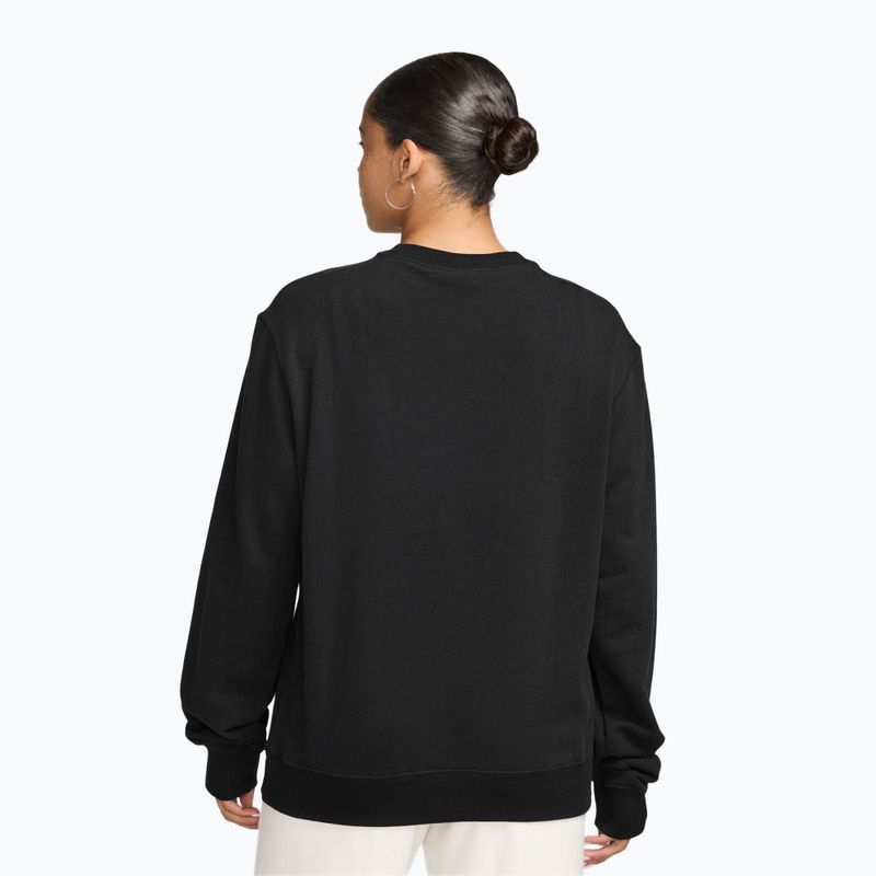 Дамски суитшърт Nike Studio Fleece Lightweight total black/sail 2