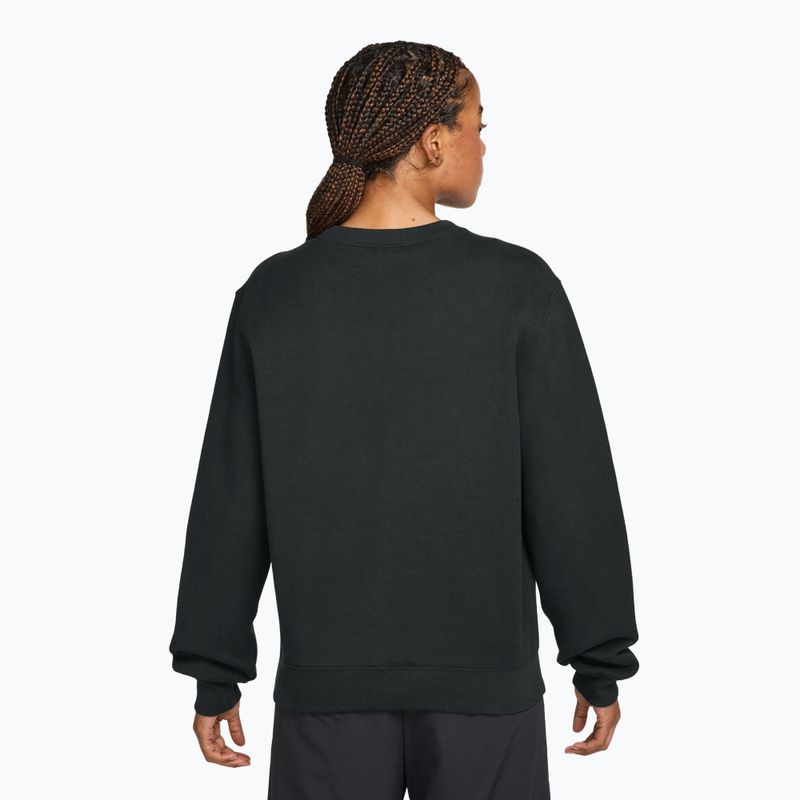 Дамски суитшърт Nike Studio Fleece total black/sail 2