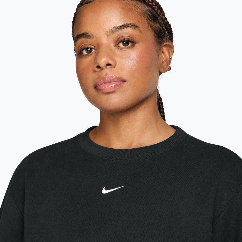 Дамски суитшърт Nike Studio Fleece total black/sail 3