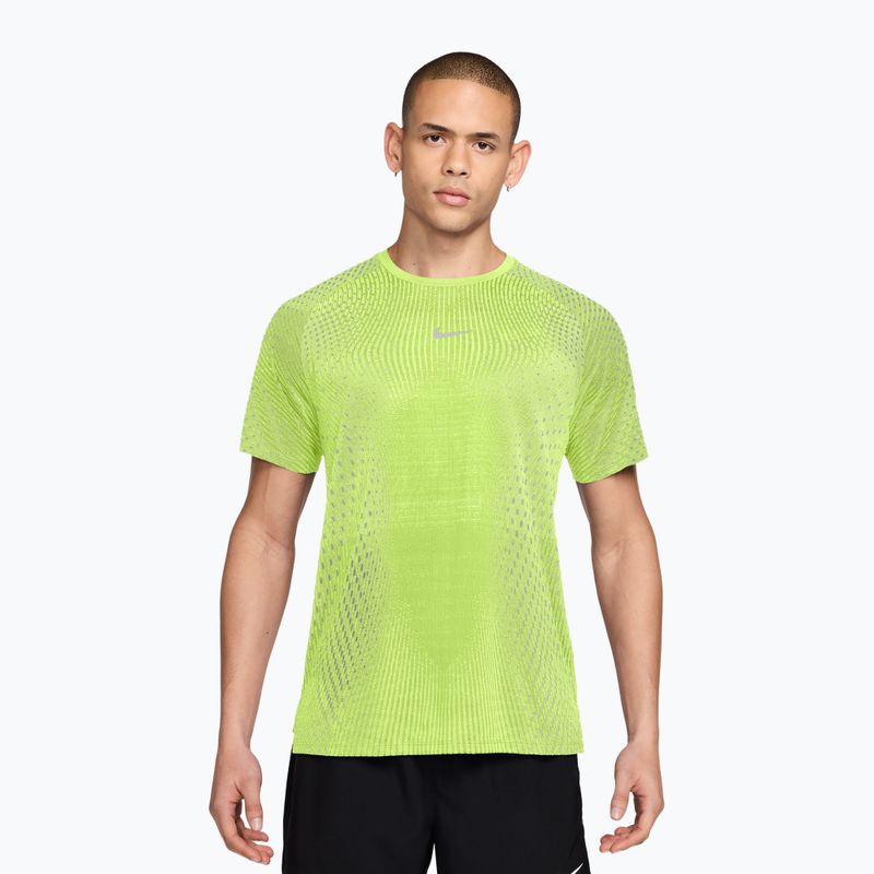 Мъжка тениска за бягане Nike Stride Aero-FIT light lemon twist