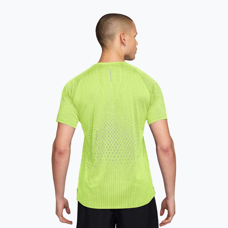 Мъжка тениска за бягане Nike Stride Aero-FIT light lemon twist 2