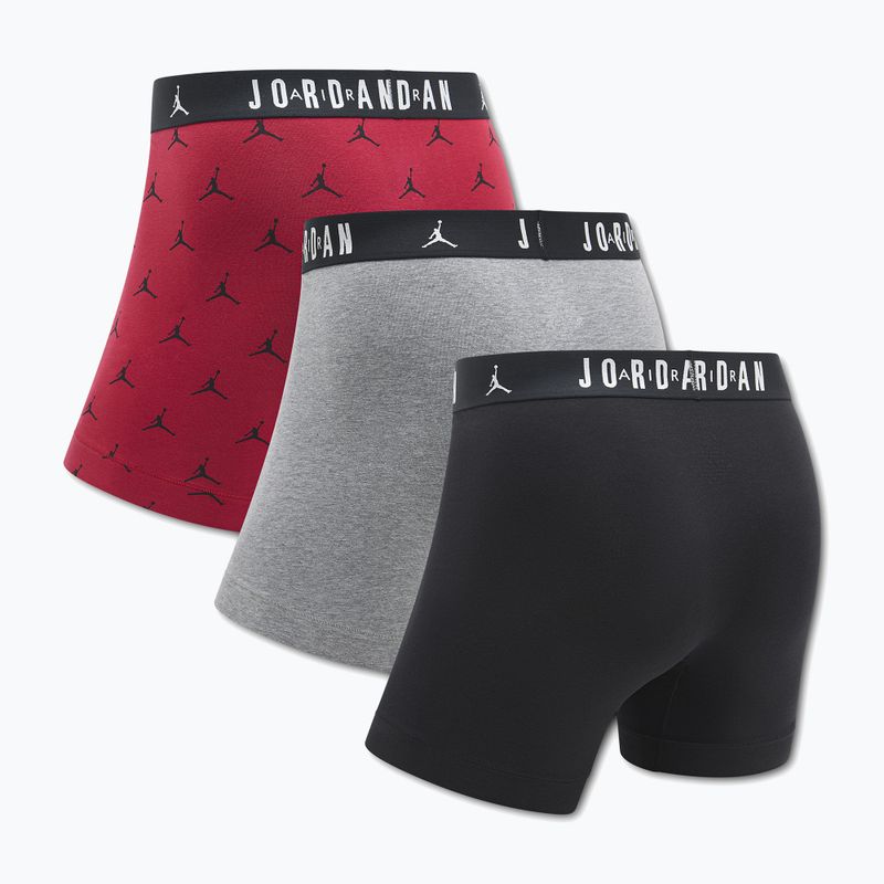 Мъжки боксерки Nike Jordan JHM Flight Cotton Essential 3 чифта gym red 2