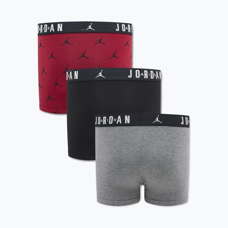 Детски боксерки Nike Jordan JHB Flight Cotton Essential 3 чифта gym red 2