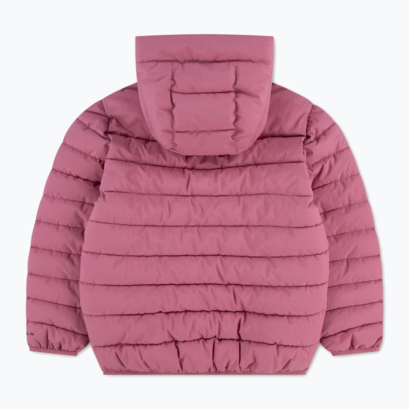 Детско яке Jordan Midweight Puffer W/Pipping desert berry 2