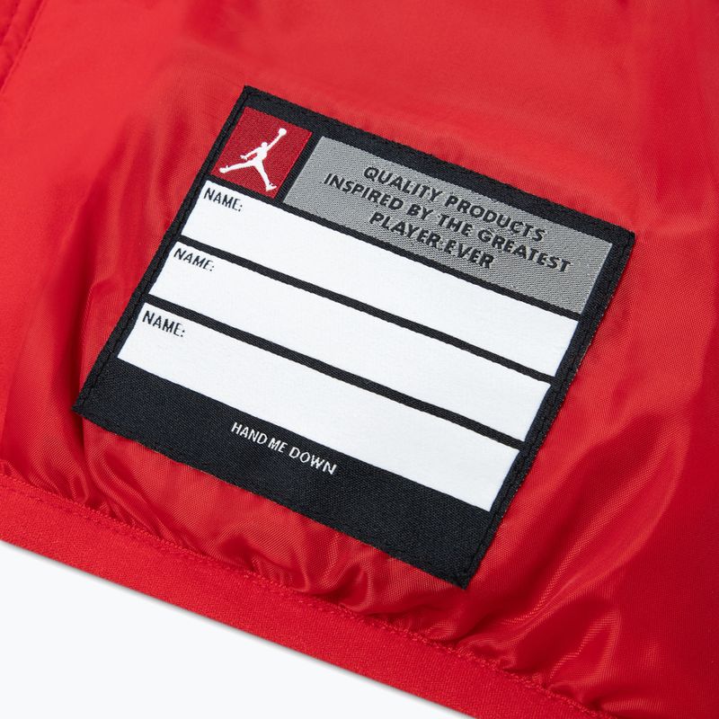 Детско яке Jordan Midweight Puffer W/Pipping university red 4