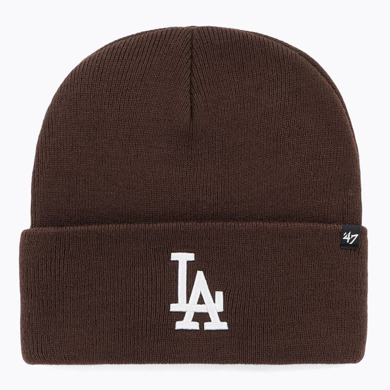 Зимна шапка 47 Brand MLB Los Angeles Dodgers Sox Haymaker brown