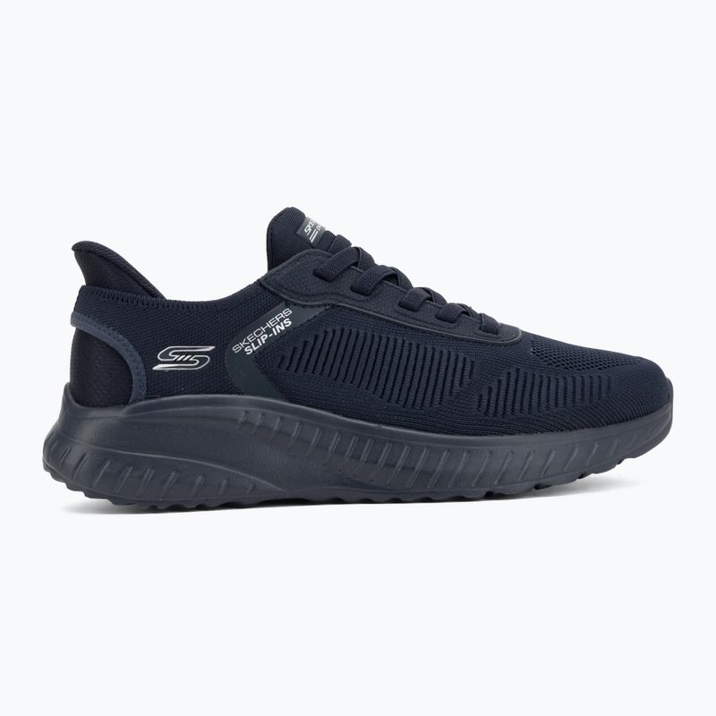 Мъжки обувки SKECHERS Bobs Squad Chaos Solid Step blue 2