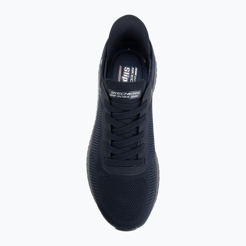 Мъжки обувки SKECHERS Bobs Squad Chaos Solid Step blue 5