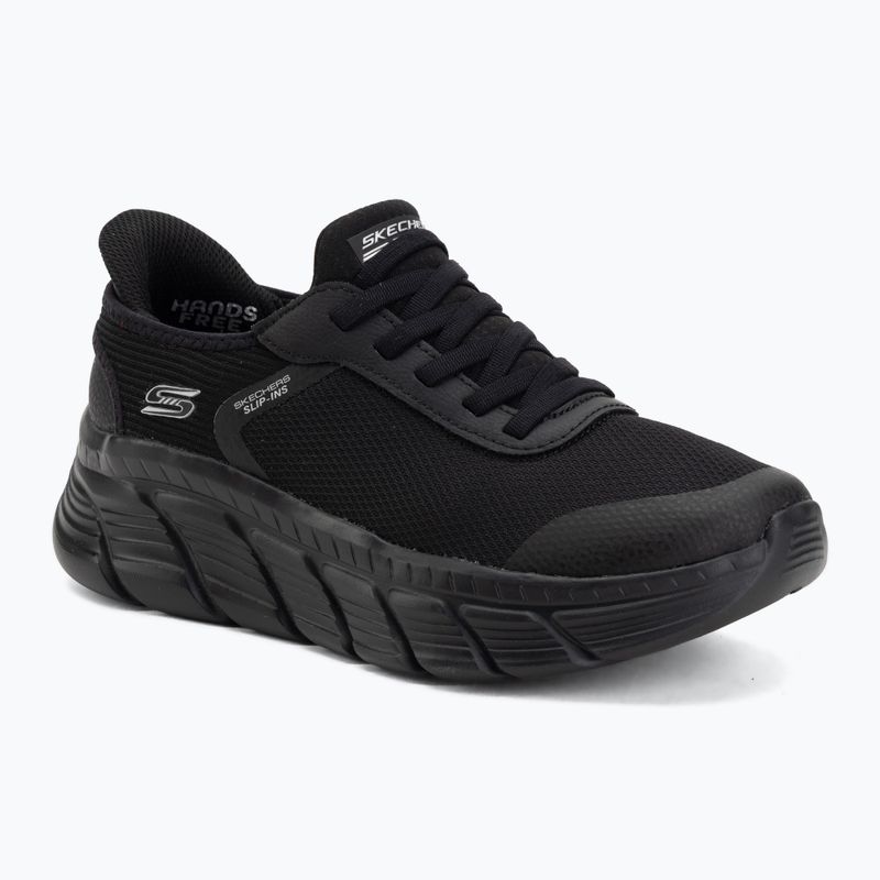 Дамски обувки SKECHERS Bobs B Flex Hi Linear Force black