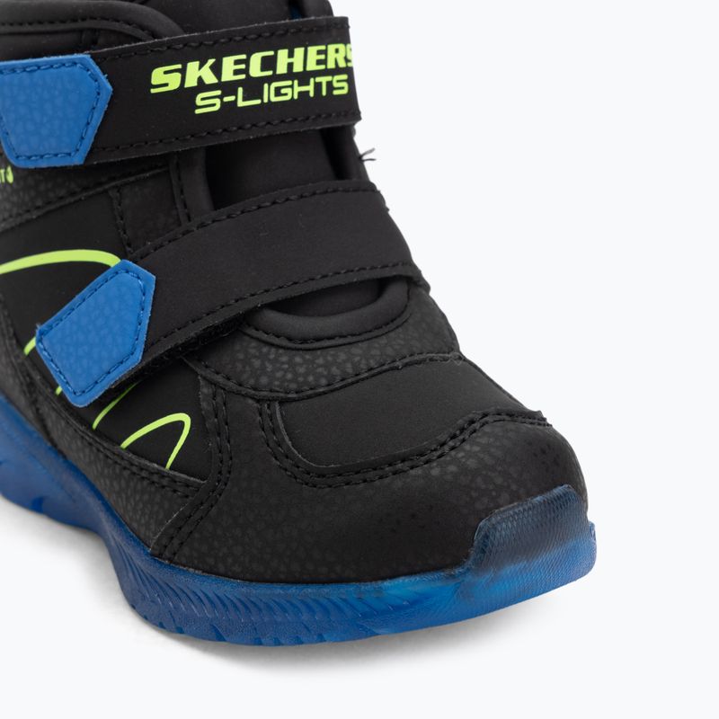 Детски обувки SKECHERS Illumi-Brights Splash Beams black/blue/lime 7