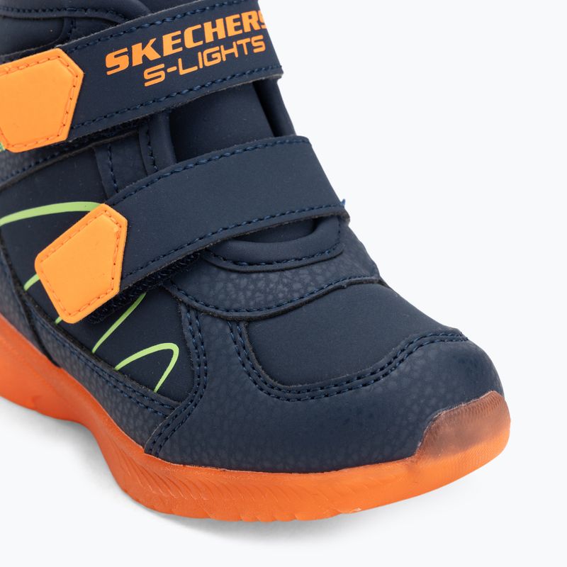 Детски обувки SKECHERS Illumi-Brights Splash Beams navy/orange 7