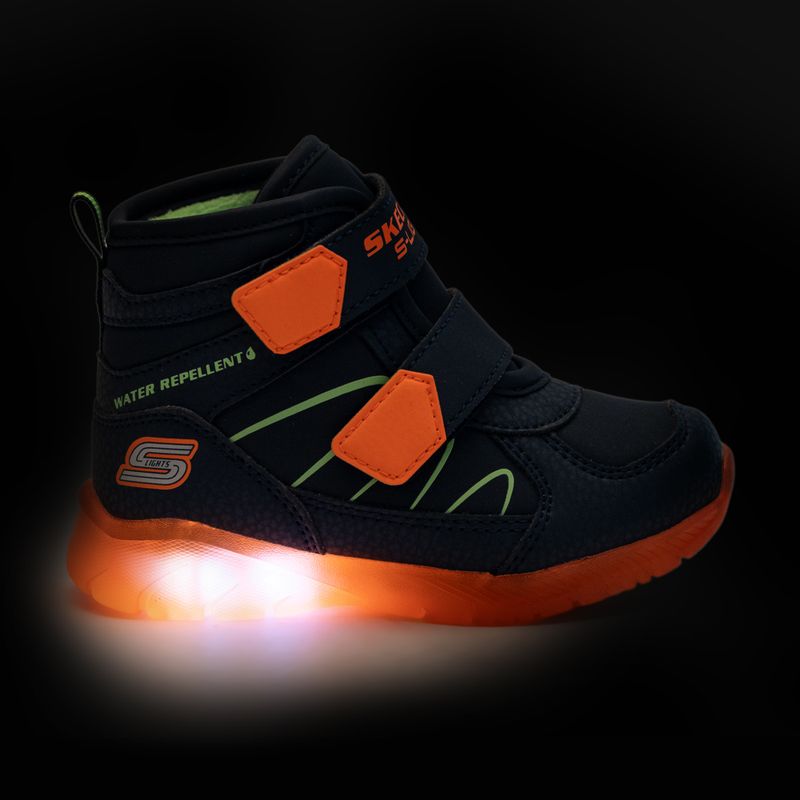 Детски обувки SKECHERS Illumi-Brights Splash Beams navy/orange 8