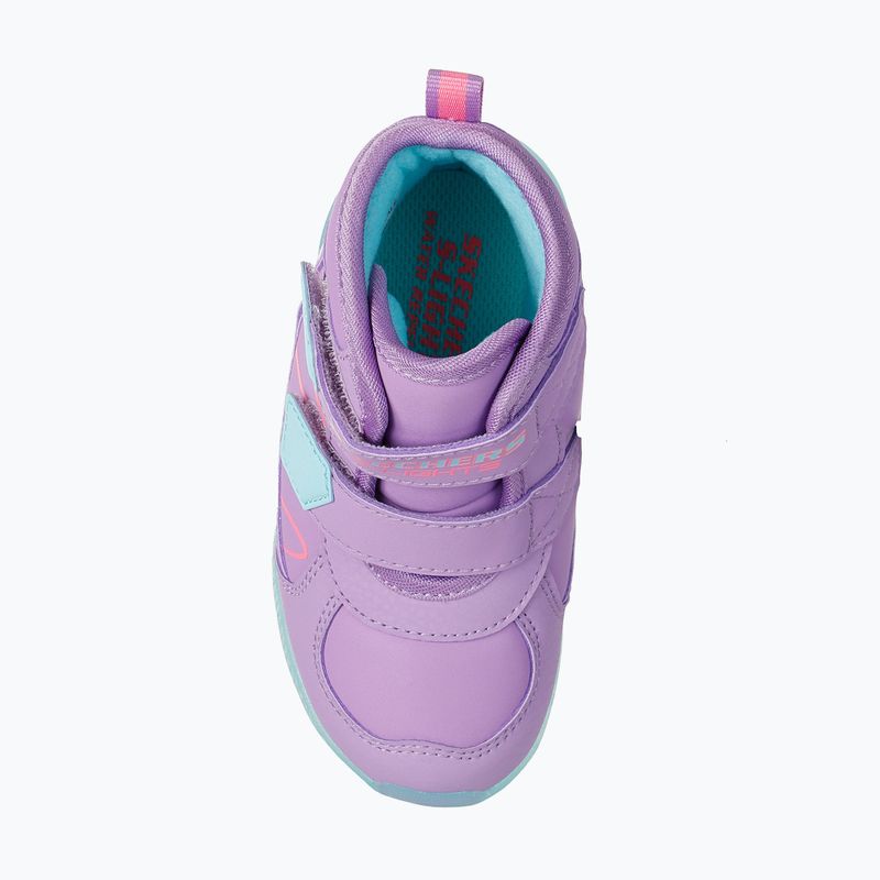 Детски обувки SKECHERS Illumi-Brights Polar Steppers lavender/multi 13