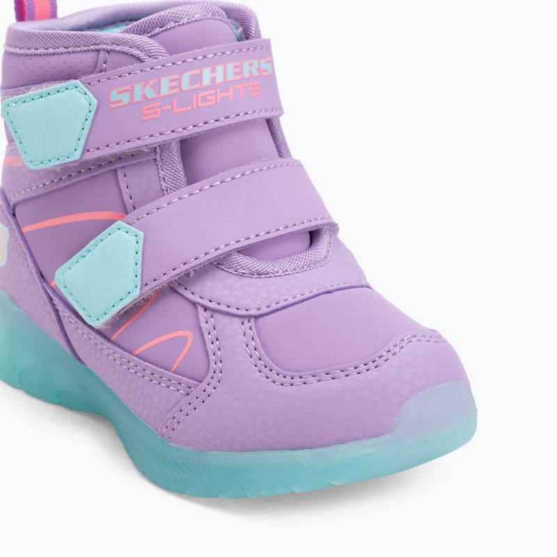 Детски обувки SKECHERS Illumi-Brights Polar Steppers lavender/multi 7