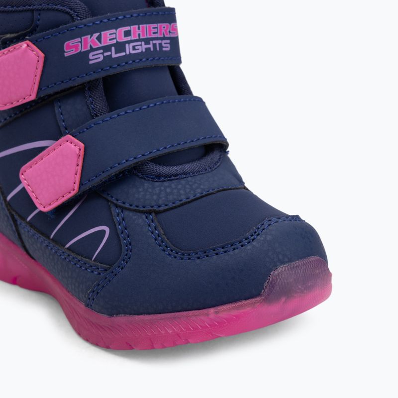 Детски обувки SKECHERS Illumi-Brights Polar Steppers navy/multi 7