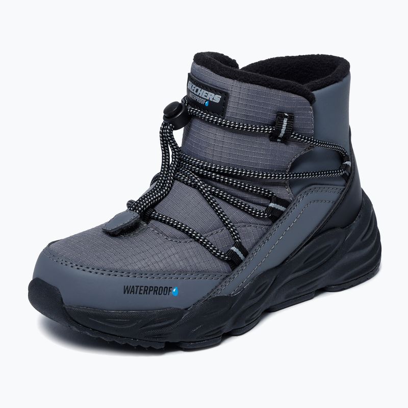 Детски зимни обувки SKECHERS Turbo Tread Storm Glider gray 4