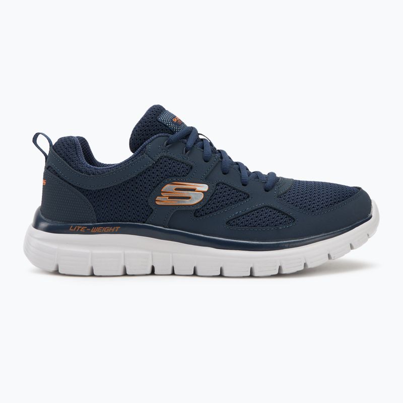 Мъжки обувки SKECHERS Burns Agoura navy/orange 2