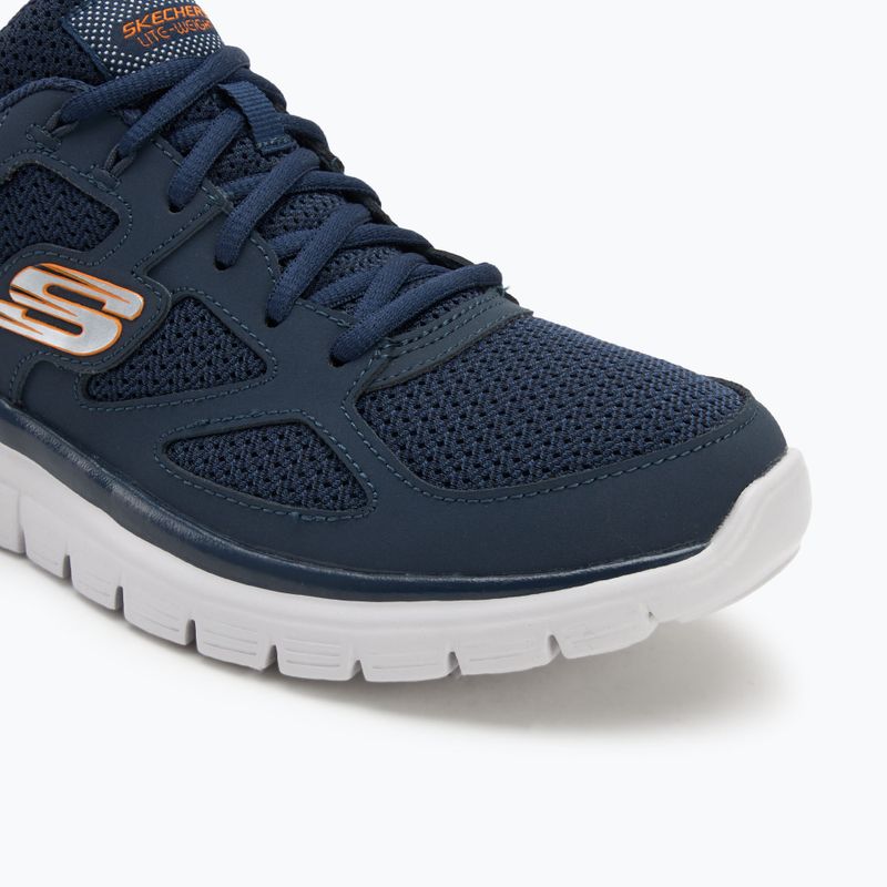 Мъжки обувки SKECHERS Burns Agoura navy/orange 7