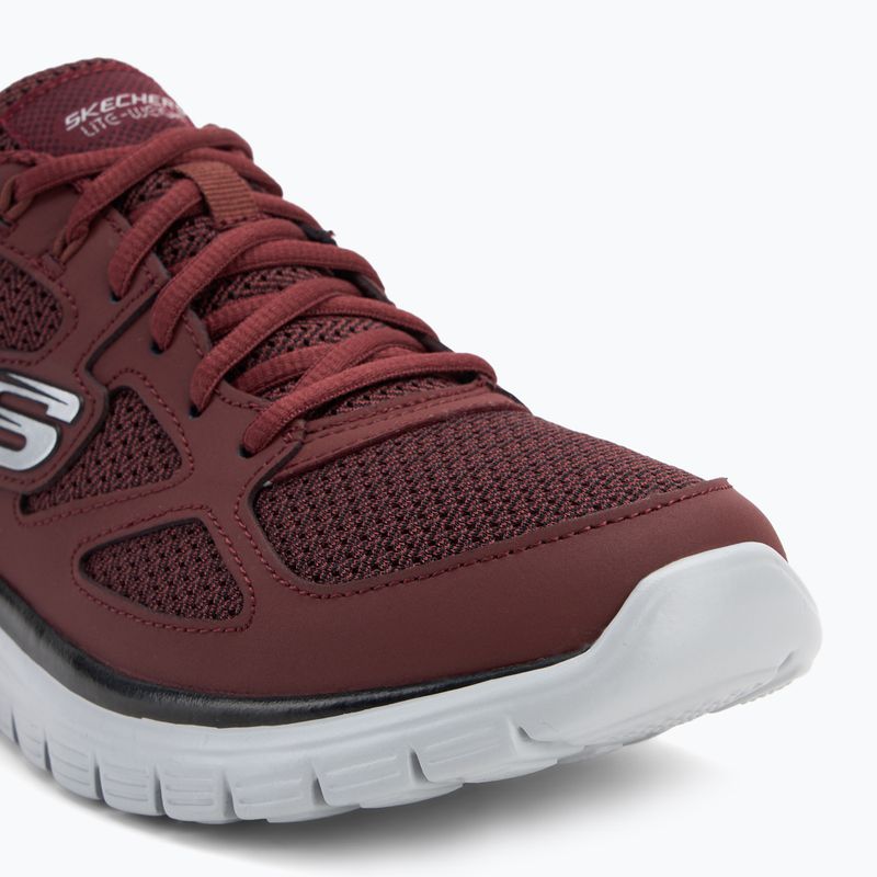 Мъжки обувки SKECHERS Burns Agoura burgundy 7