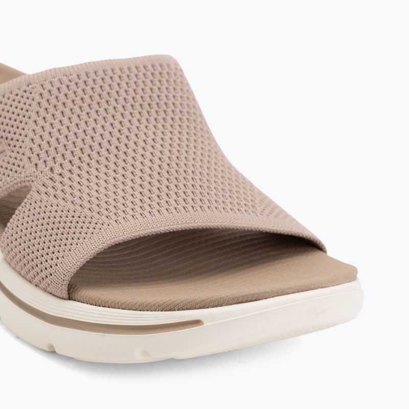Дамски чехли SKECHERS Go Walk Arch Fit 2.0 Dakota brown 7