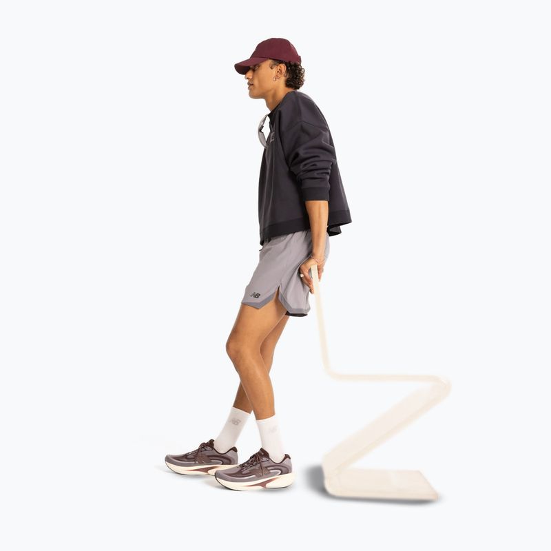 Мъжки шорти за бягане New Balance Run Essentials 5" Short off-line grey/smoked violet 3