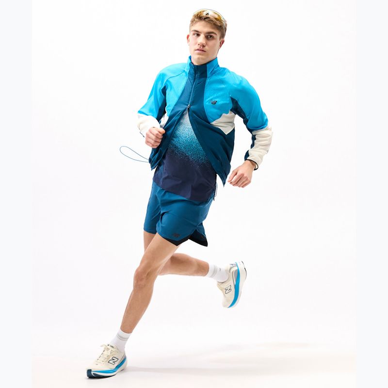 Мъжки шорти за бягане New Balance Run Essentials 5" Short streamsong 8