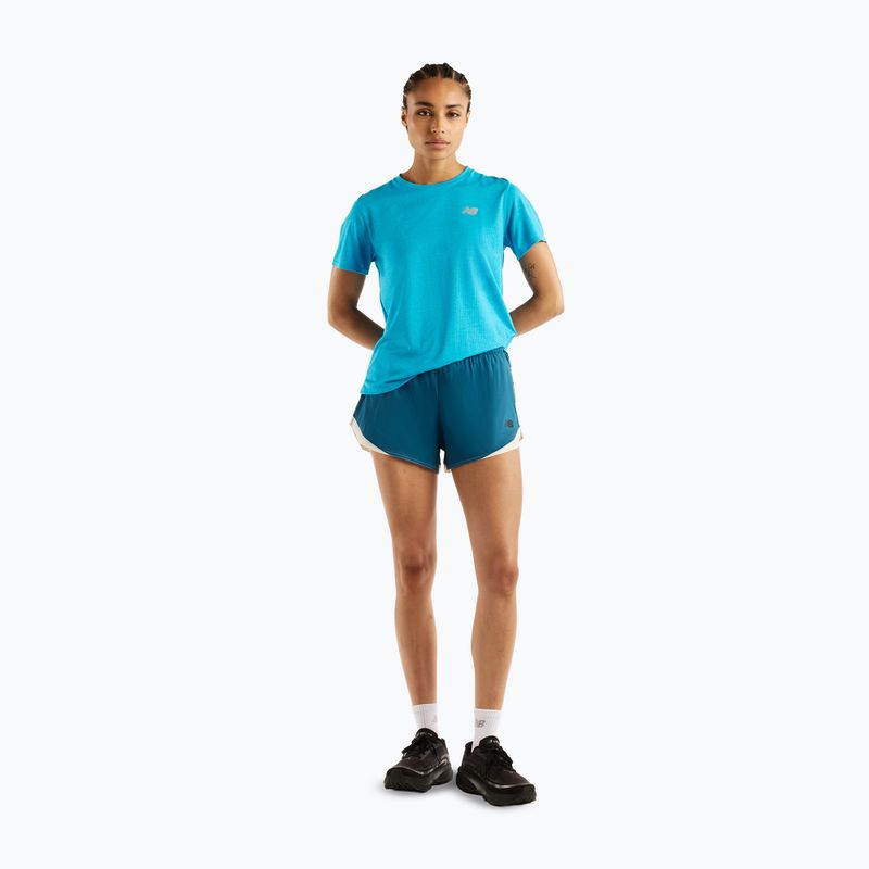 Дамски шорти за бягане New Balance Run Essentials 3" Short streamsong 2