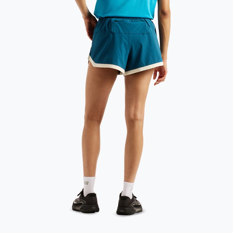 Дамски шорти за бягане New Balance Run Essentials 3" Short streamsong 3