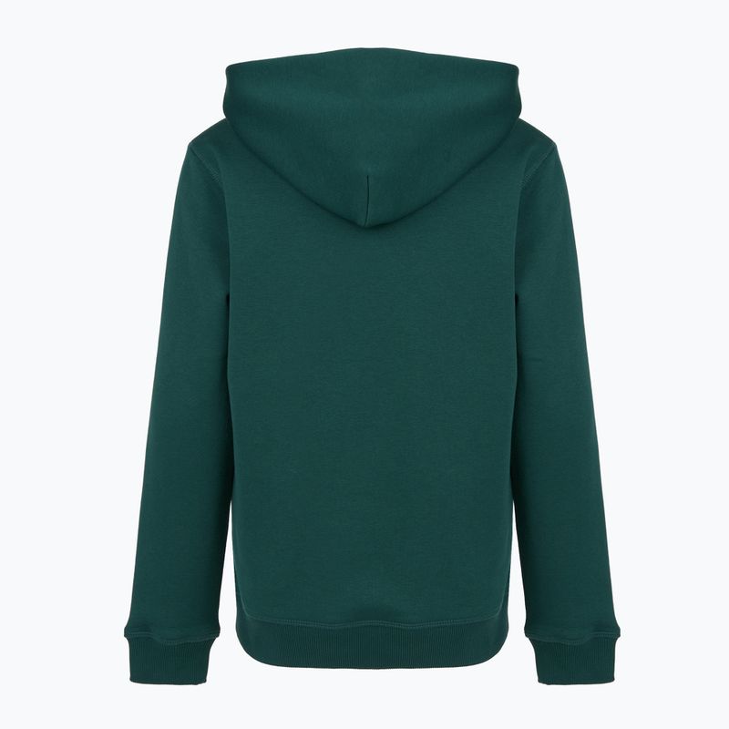 Детски суитшърт New Balance Brush Back Small Logo Hoodie medusa green 7