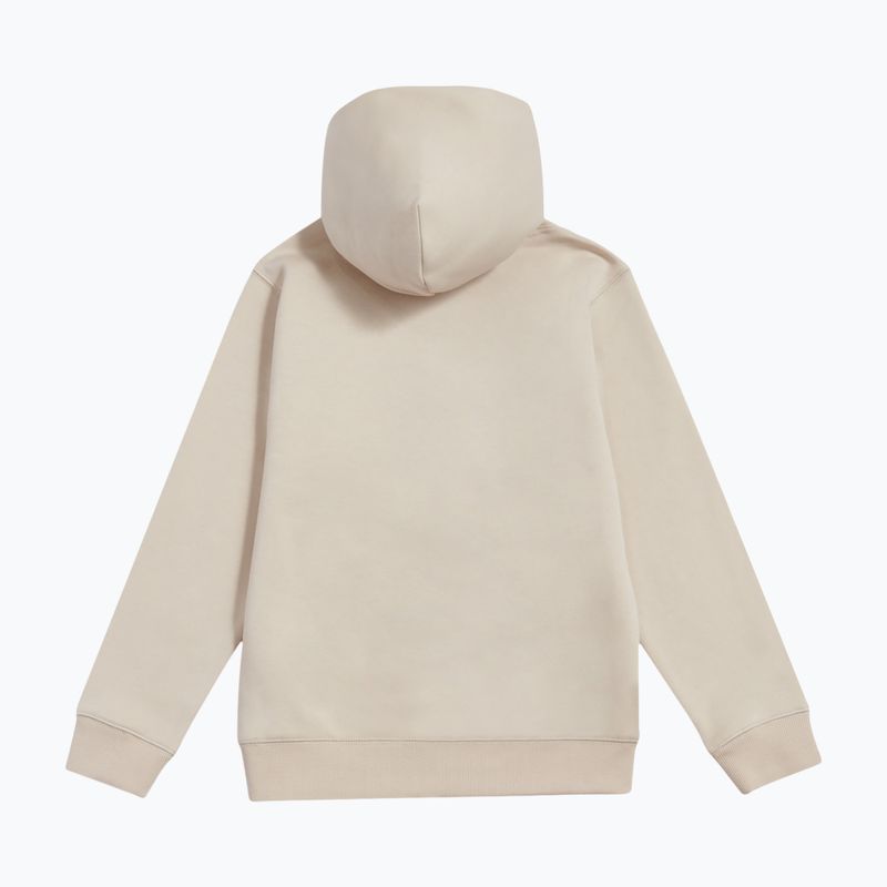 Детски суитшърт New Balance Brush Back Small Logo Hoodie timberwolf 2