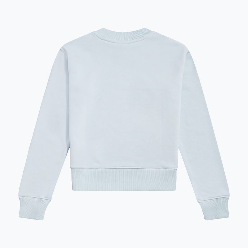 Детски суитшърт New Balance FT Stacked Logo Crew oxford blue 7