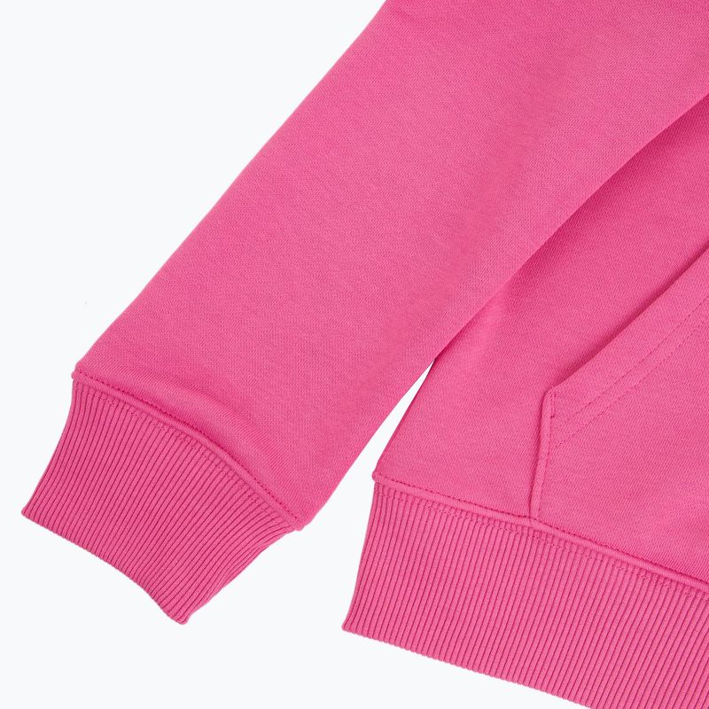 Детски суитшърт New Balance FT Stacked Logo Hoodie pink satin 10