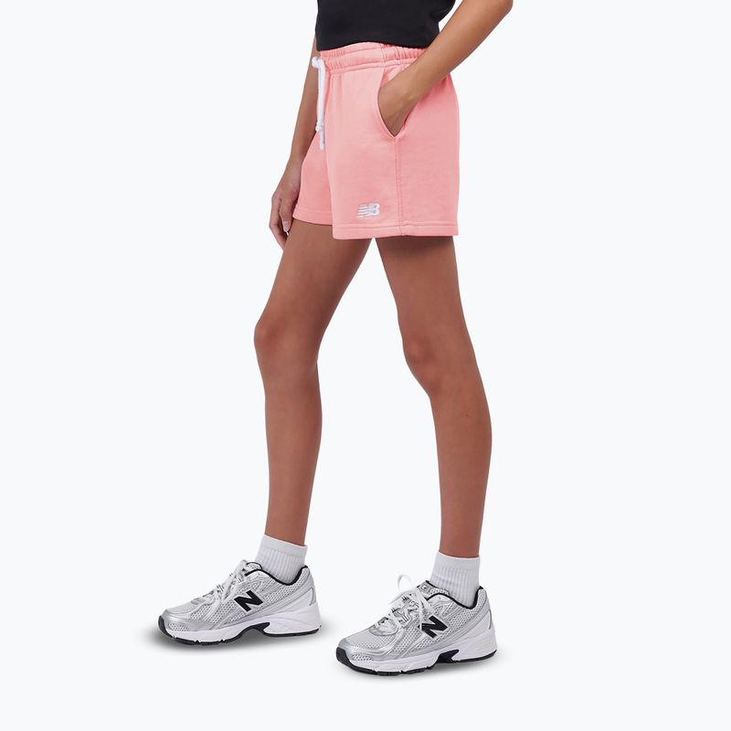 Детски къси панталони/шорти New Balance French Terry Small Logo double bubble 4